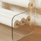 Modern Acrylic & Velvet Sofa, Multi-color Options