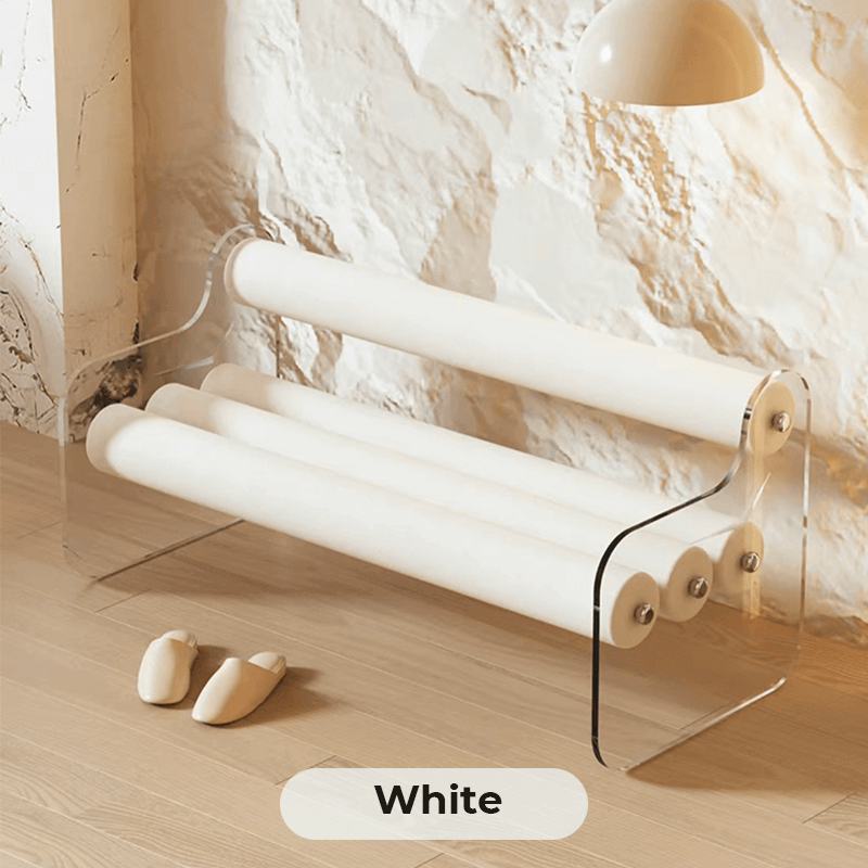 Modern Acrylic & Velvet Sofa, Multi-color Options