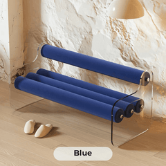 Modern Acrylic & Velvet Sofa, Multi-color Options