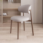 Modern Art Deco Side Chair with Faux Leather Upholstery and Metal Legs