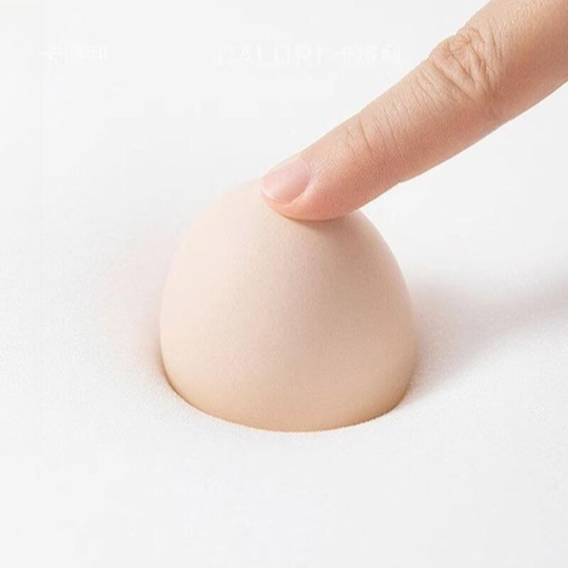 Modern Beige Panel Bed with Solid Wood Slats