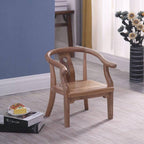 Modern Beige Wooden Chair for Kids - Stylish & Functional Design