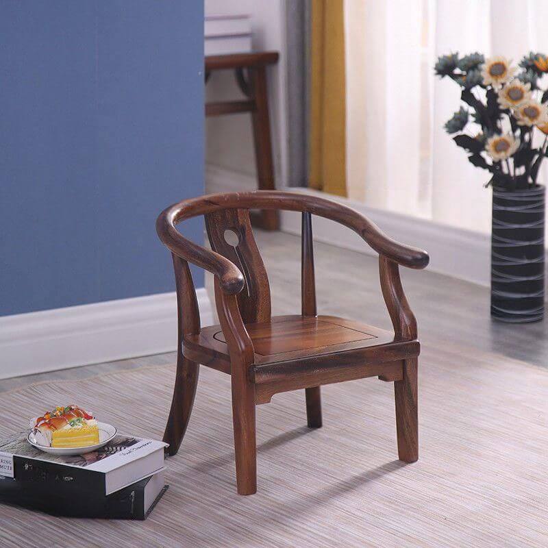 Modern Beige Wooden Chair for Kids - Stylish & Functional Design