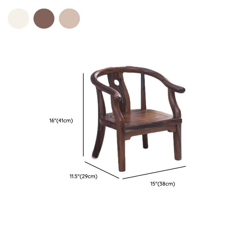 Modern Beige Wooden Chair for Kids - Stylish & Functional Design Dimensions