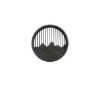 Modern Black Metal Flush Mount Wall Light with Ambient LED