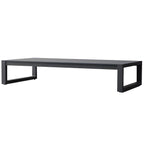 Modern Black Metal Outdoor Coffee Table – Rectangular & Square