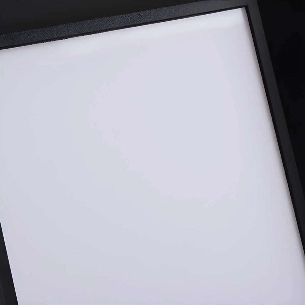 Modern Black Metal Outdoor Table Lamp with Dual-Sided Glow