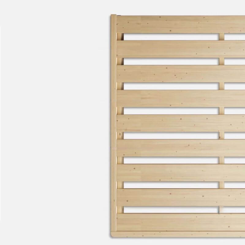 Modern Black Upholstered Air Pressure Bed with Headboard