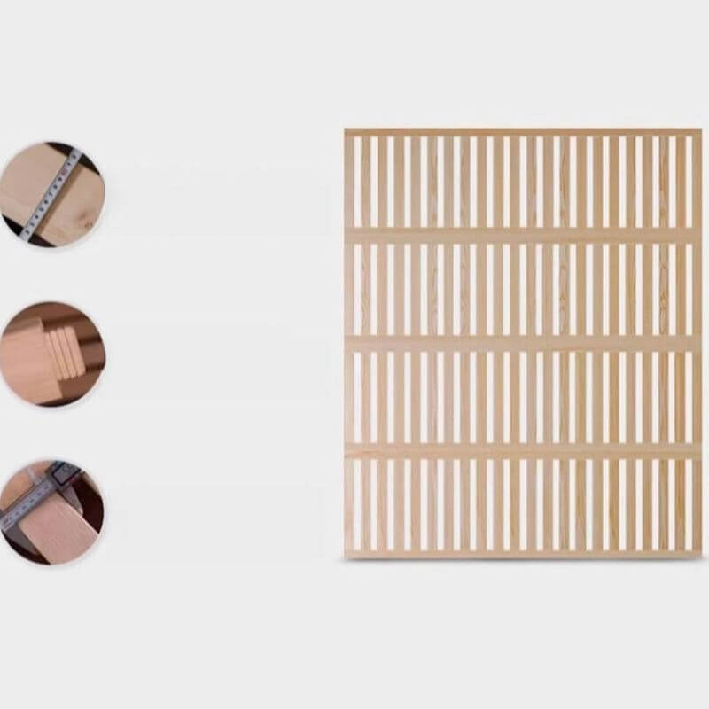 Modern Black Upholstered Panel Bed with Elevated Storage