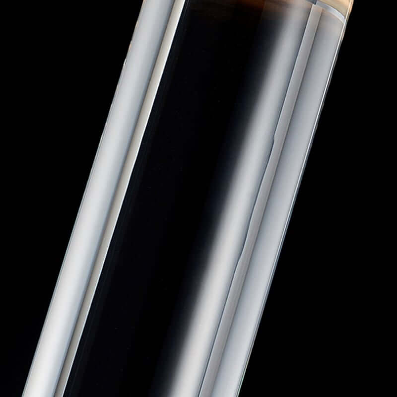 Modern Brass Armed Sconce with Clear Crystal Shade - 1-Light Wall Light