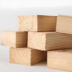 Modern Brown Wood Bunk Bed with Ladder for Kids' Bedroom