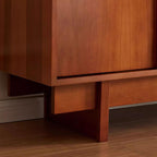 Modern Brown Wood Sideboard/Credenza - Multi-Size Options
