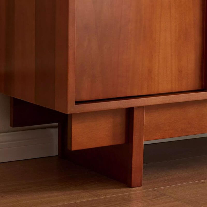 Modern Brown Wood Sideboard/Credenza - Multi-Size Options