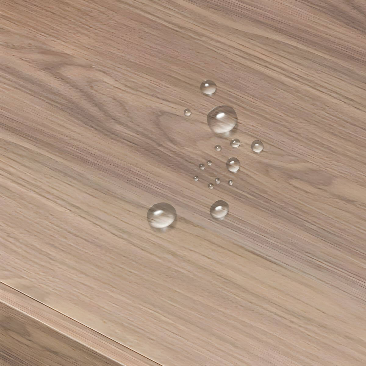 Modern Bunk Bed with Bookshelf and Ladder in Medium Wood Finish