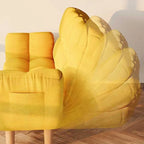 Modern Cotton-Linen Sleeper Sofa with Biscuit Back & Storage