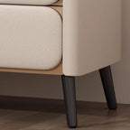 Modern Drawer Storage with Stone Top and Wood Frame