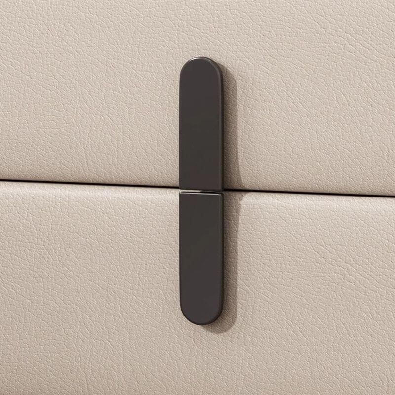 Modern Drawer Storage with Stone Top and Wood Frame