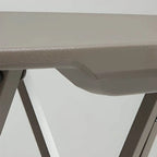 Modern Foldable Metal Round Bar Table – Outdoor & Patio