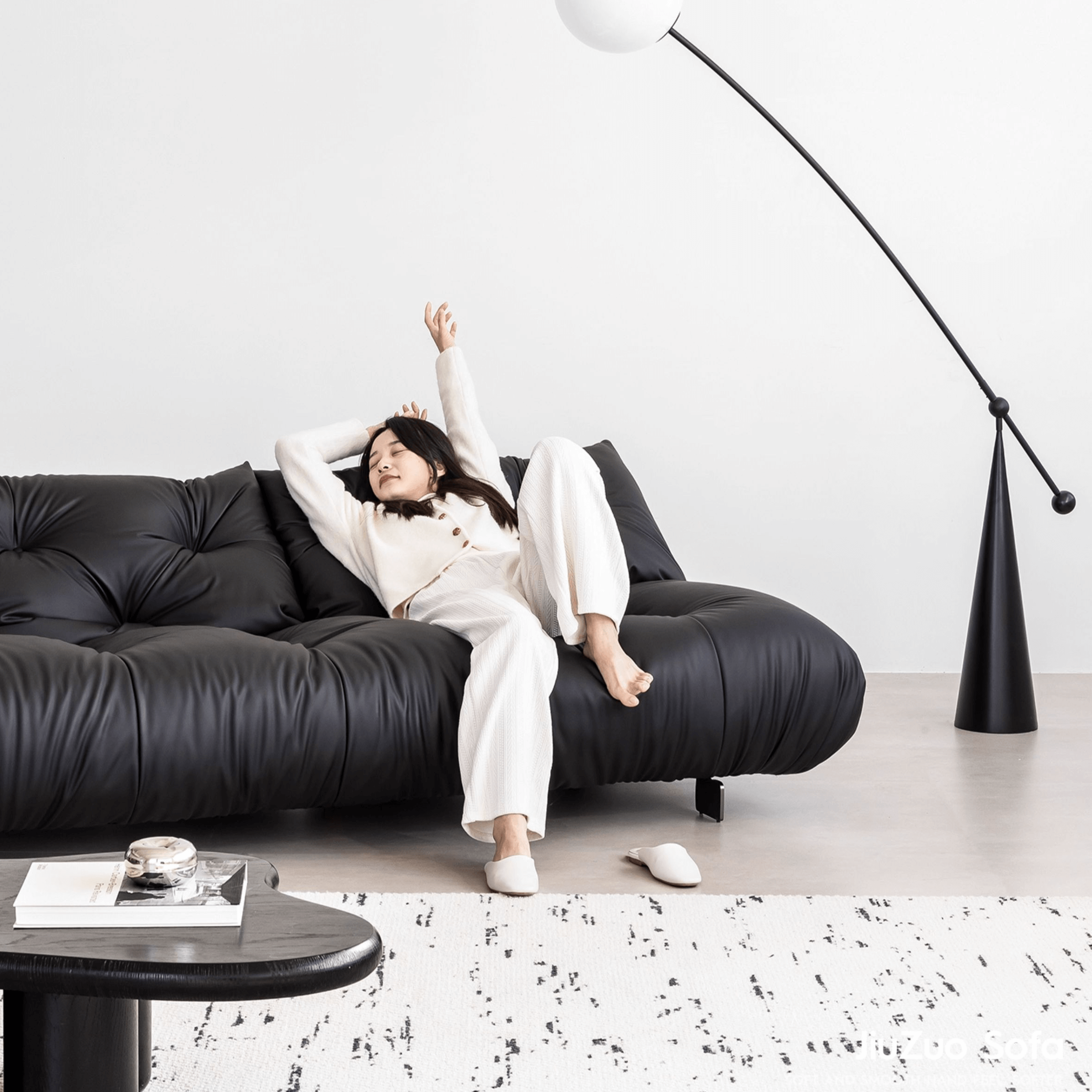 Modern Foldable Sofa Bed with Adjustable Backrest