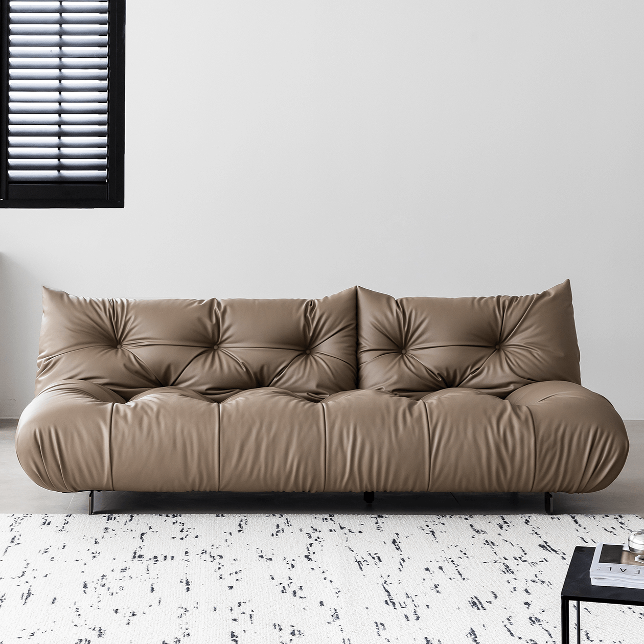 Modern Foldable Sofa Bed with Adjustable Backrest