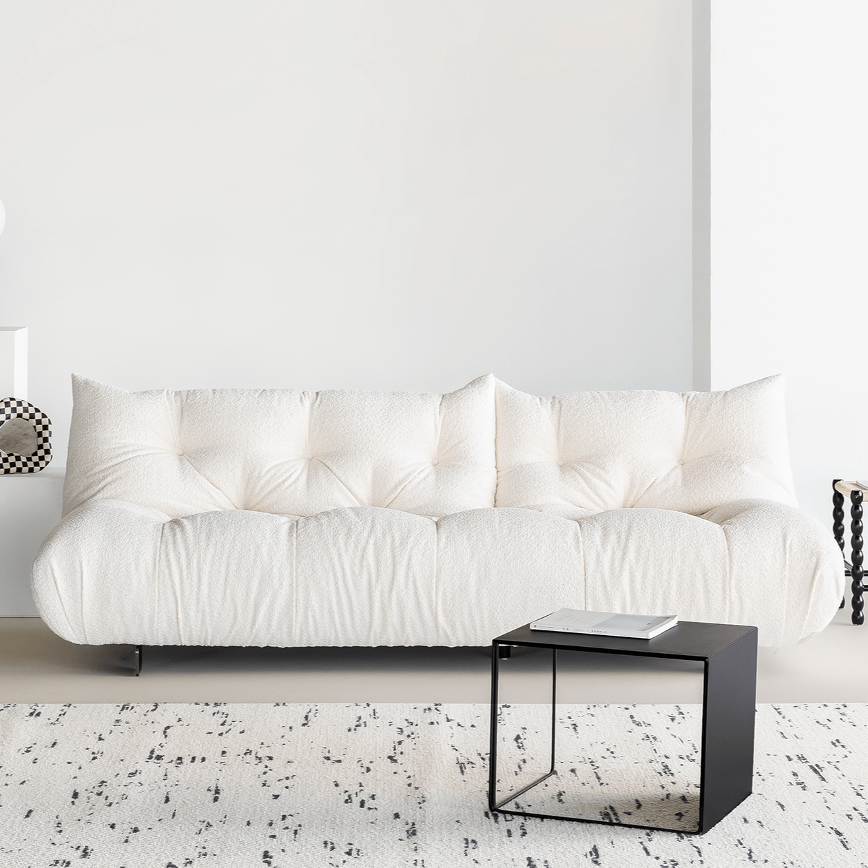 Modern Foldable Sofa Bed with Adjustable Backrest