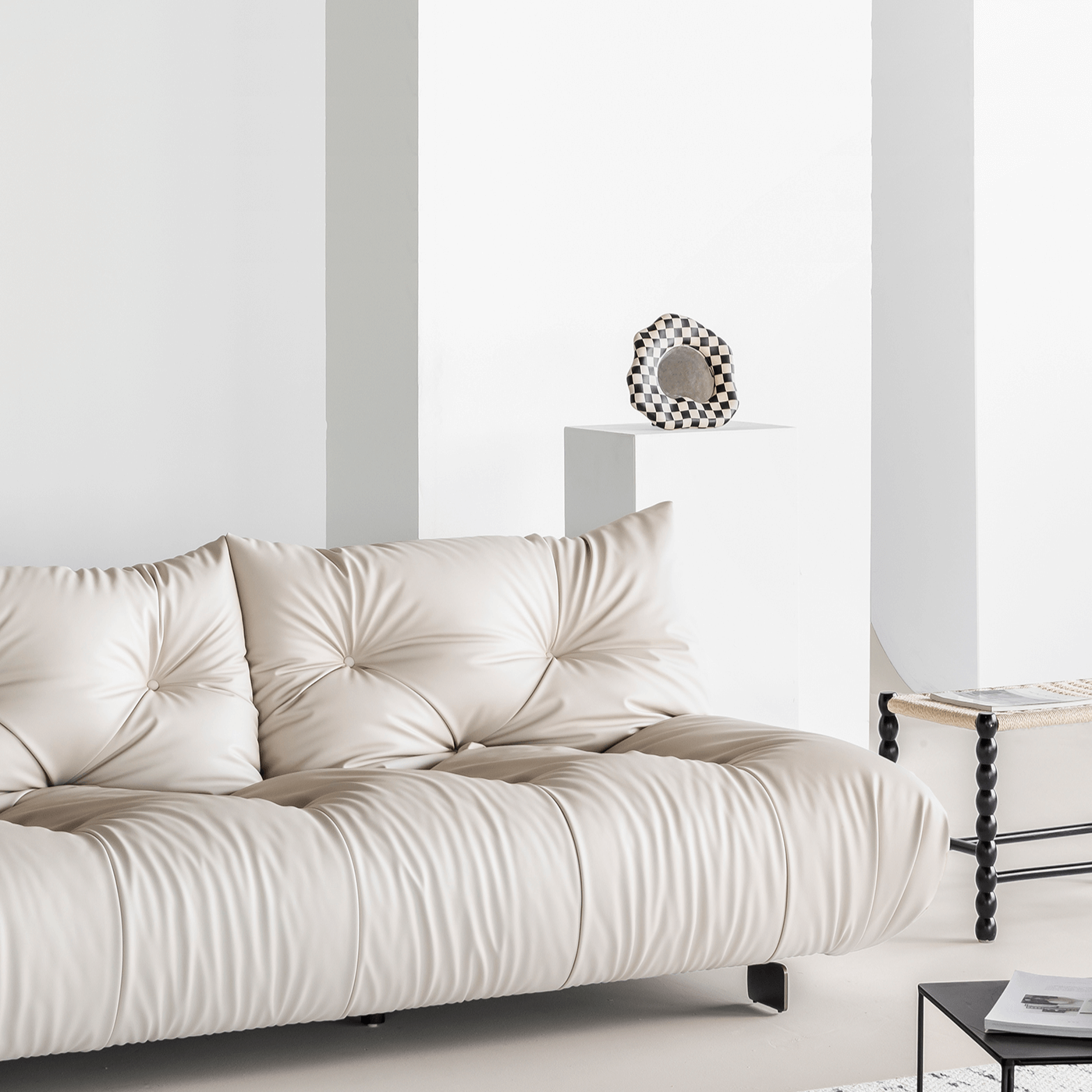 Modern Foldable Sofa Bed with Adjustable Backrest