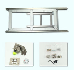 Modern Foldable Table Mechanism Kit, Space-Saving Metal