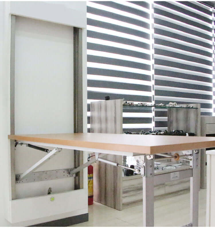 Modern Foldable Table Mechanism Kit, Space-Saving Metal