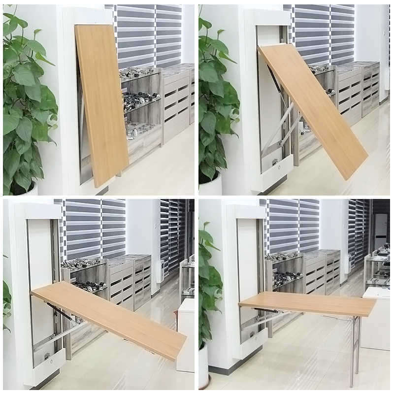 Modern Foldable Table Mechanism Kit, Space-Saving Metal Main Product Image
