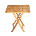 Modern Foldable Teak Wood Outdoor Coffee Table
