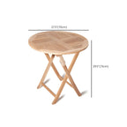 Modern Foldable Teak Wood Outdoor Coffee Table Dimensions