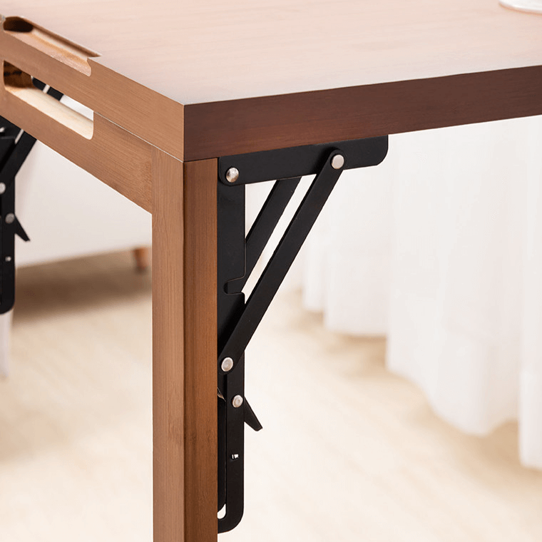 Modern Folding High Bar Table with Storage for Small Spaces