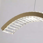 Modern Gold Stainless Steel 2-Light Ceiling Light