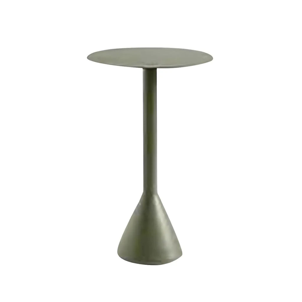 Modern Green Metal Outdoor Coffee & Bar Table