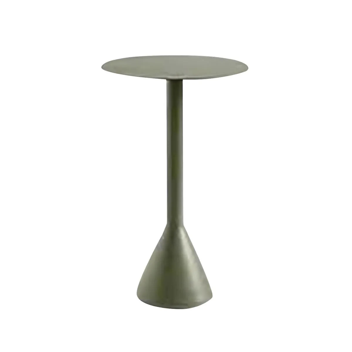 Modern Green Metal Outdoor Coffee & Bar Table