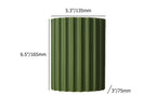 Modern Green Resin Half-Circle Wall Sconce with Up & Down Lighting Dimensions