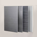 Modern Iron Bunk Bed with Ladder - Black & White Finish