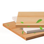 Modern Kids Writing Desk with Metal Frame and Wood Top