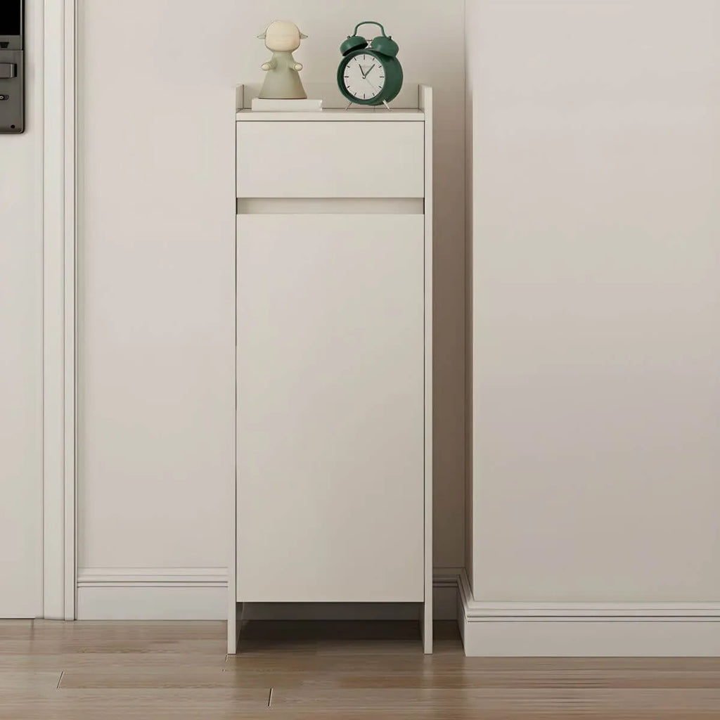 Modern Manufactured Wood Shoe Storage Cabinet with Adjustable Shelves