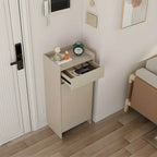 Modern Manufactured Wood Shoe Storage Cabinet with Adjustable Shelves