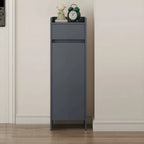 Modern Manufactured Wood Shoe Storage Cabinet with Adjustable Shelves