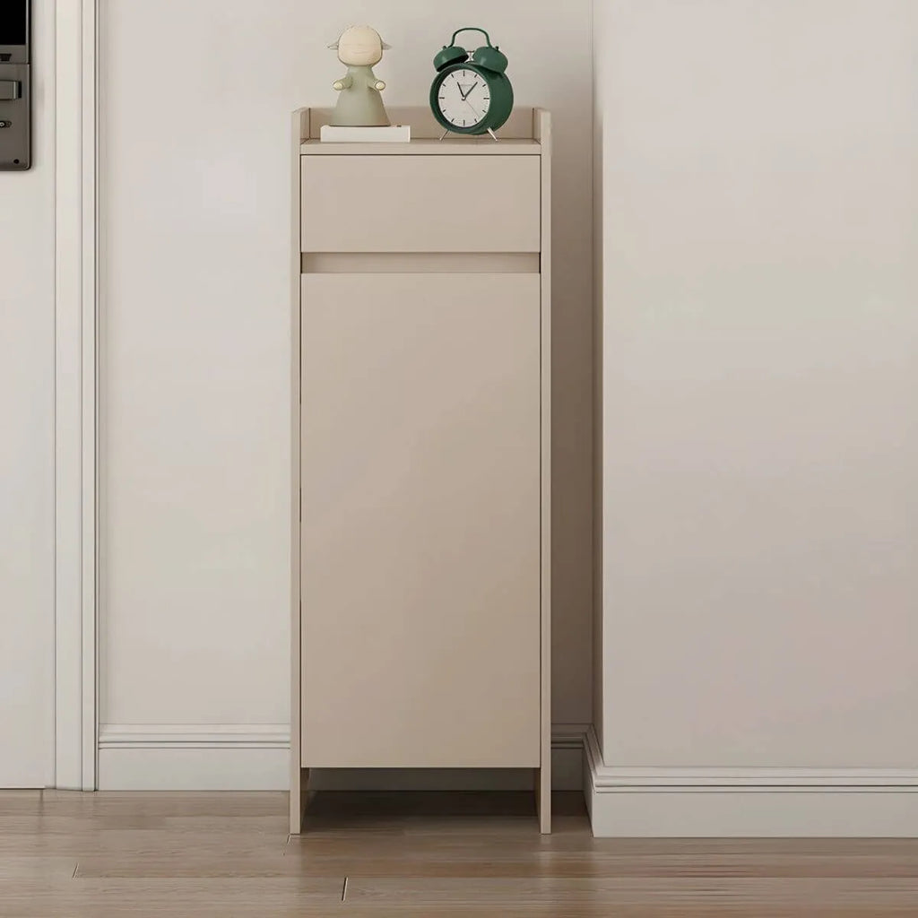 Modern Manufactured Wood Shoe Storage Cabinet with Adjustable Shelves