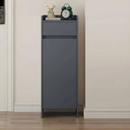 Modern Manufactured Wood Shoe Storage Cabinet with Adjustable Shelves