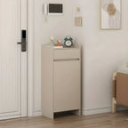 Modern Manufactured Wood Shoe Storage Cabinet with Adjustable Shelves