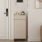 Modern Manufactured Wood Shoe Storage Cabinet with Adjustable Shelves