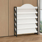 Modern Metal and Wood Etagere Shelf in Multiple Finishes