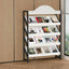 Modern Metal and Wood Etagere Shelf in Multiple Finishes