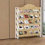 Modern Metal and Wood Etagere Shelf in Multiple Finishes