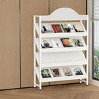 Modern Metal and Wood Etagere Shelf in Multiple Finishes