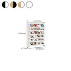 Modern Metal and Wood Etagere Shelf in Multiple Finishes Dimensions